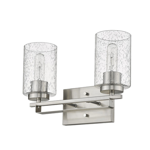 Orella 2-Light Satin Nickel Vanity