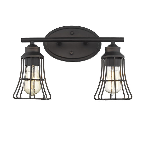 Piers 2-Light Oil-Rubbed Bronze Vanity