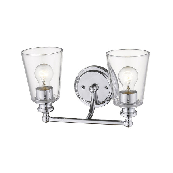 Ceil 2-Light Chrome Vanity