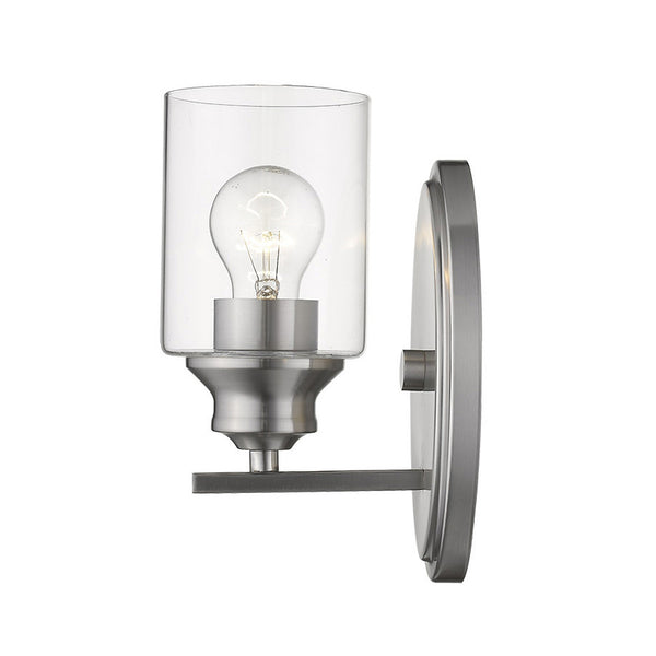 Gemma 1-Light Satin Nickel Sconce