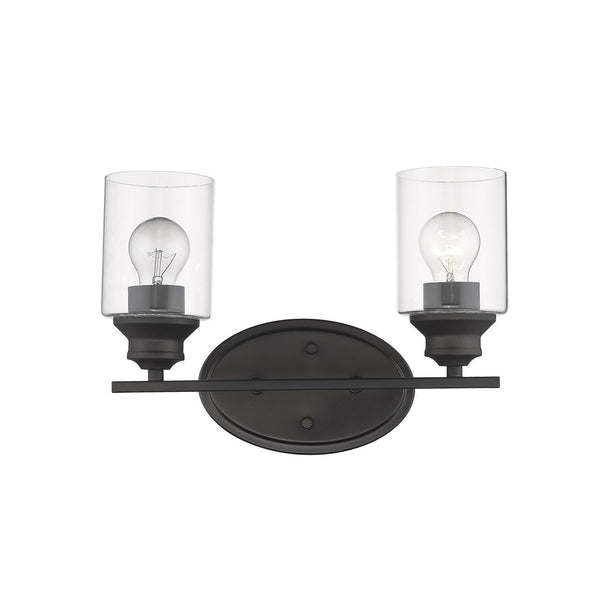 Gemma 2-Light Oil-Rubbed Bronze Vanity