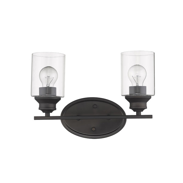 Gemma 2-Light Oil-Rubbed Bronze Vanity