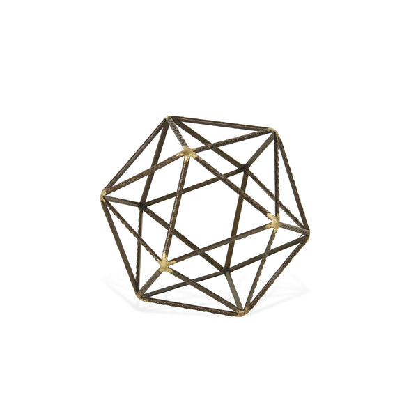 Petite Geometric Decorative Sculpture