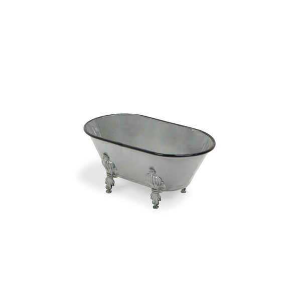 Light Gray Bathtub Decor Piece