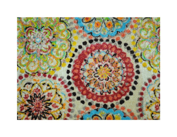 2' x 3' Mediterranean Brights Washable Floor Mat