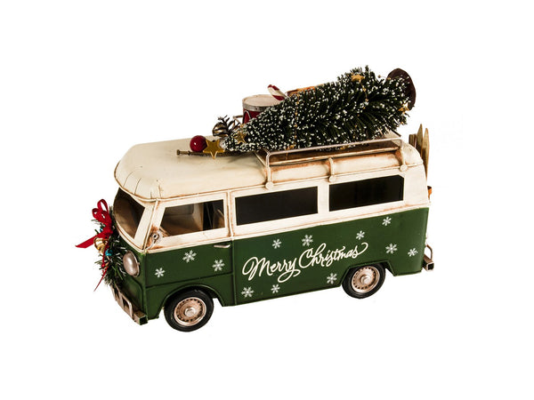 c1960s Volkswagen Christmas Bus Sculpture