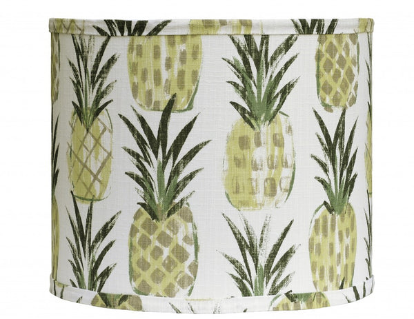 Rustic Pineapple Welcome Table Lamp