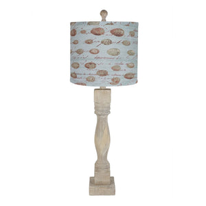 Rustic French Country Speckled Eggs Table Lamp