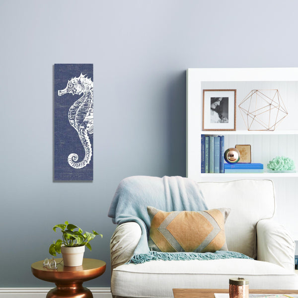 Distressed Seahorse Wall Décor