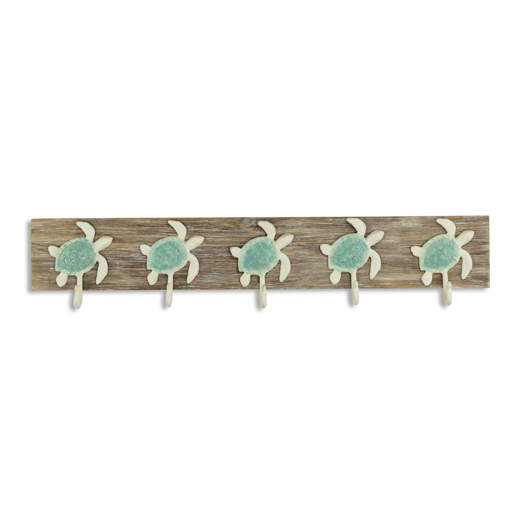 Coastal Sea Turtle Five Hook Coat Hanger