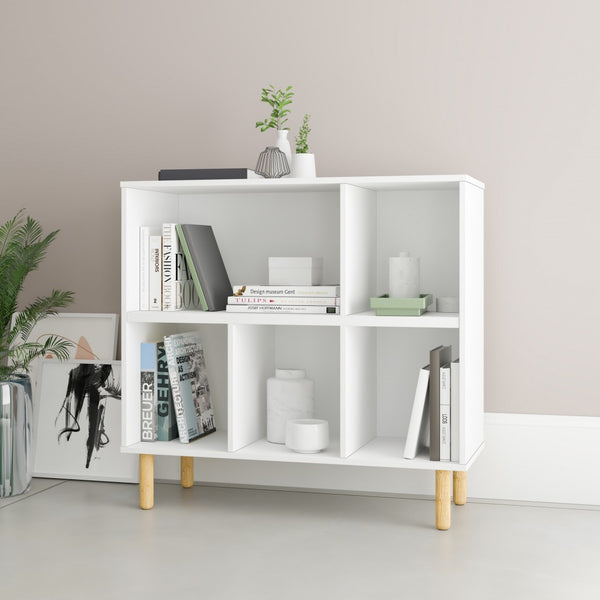 Iko White Open Cubbie Shelving Unit