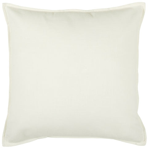 Ivory Solid Light Textured Modern Throw Pillow