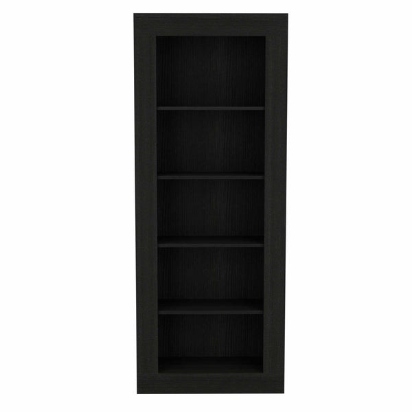 Mod Border Black Bookcase