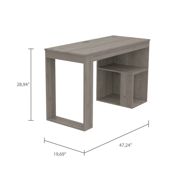 Light Gray Computer Desk