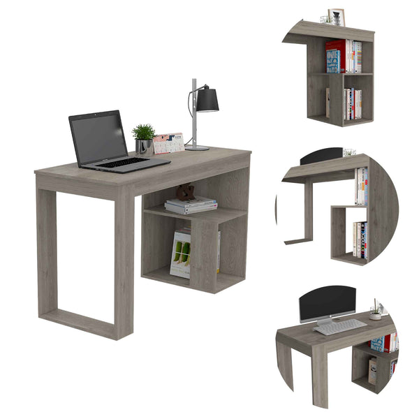 Light Gray Computer Desk