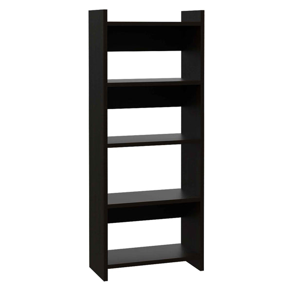 Mod Black Desk and Bookshelf Set