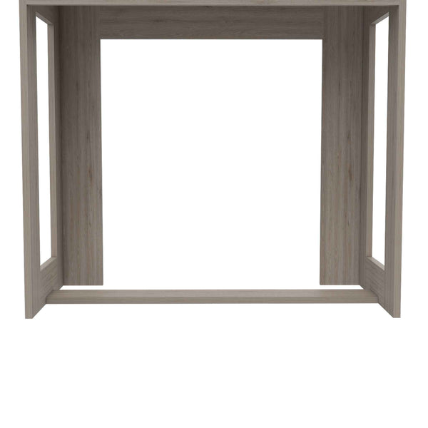 Modern Light Wash Gray Desk