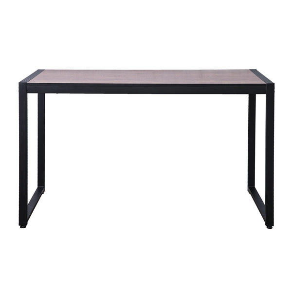 Mod Industrial Black and Walnut Finish Table Desk