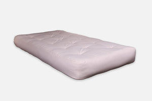 4" Beige CertiPUR Single Foam Futon Twin Mattress