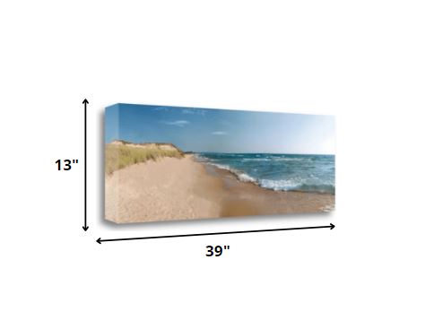 39" By the Sea Shore Giclee Wrap Canvas Wall Art