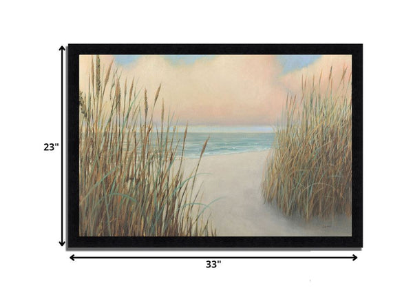 Beach Trail I by James Wiens Framed Painting Print