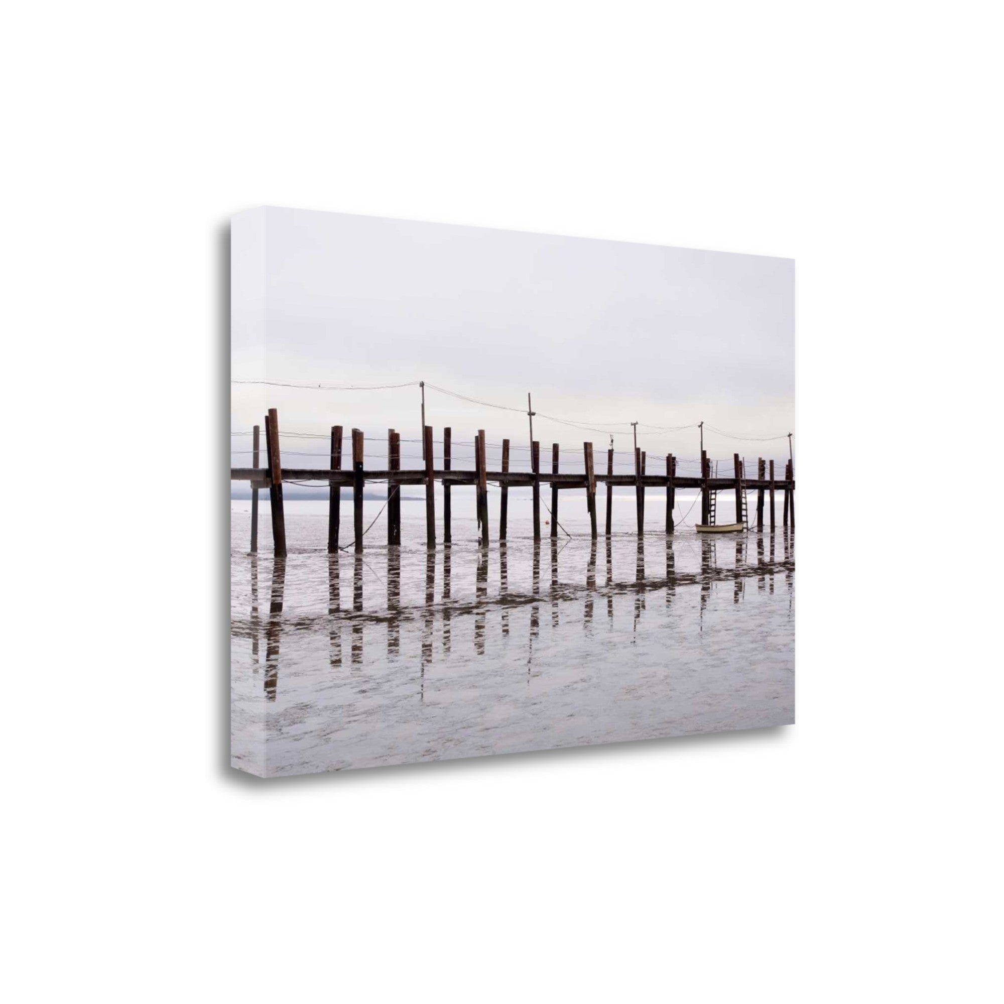 The Bay Pier 1 Giclee Wrap Canvas Wall Art