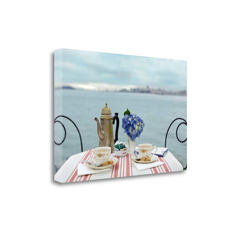 Romantic Brunch For Two Giclee 2 Wrap Canvas Wall Art