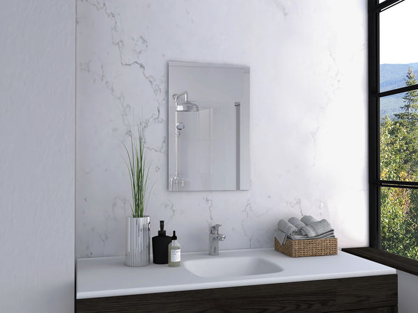 Modern Minimalist Rectangle Wall Mirror