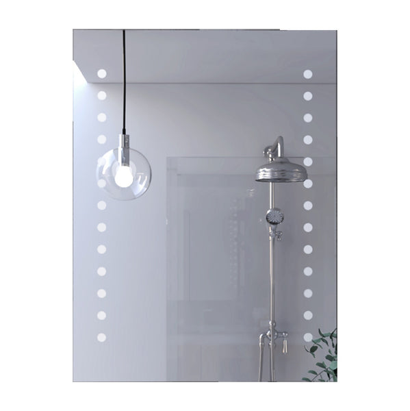 Modern Vertical Dots Design Wall Mirror