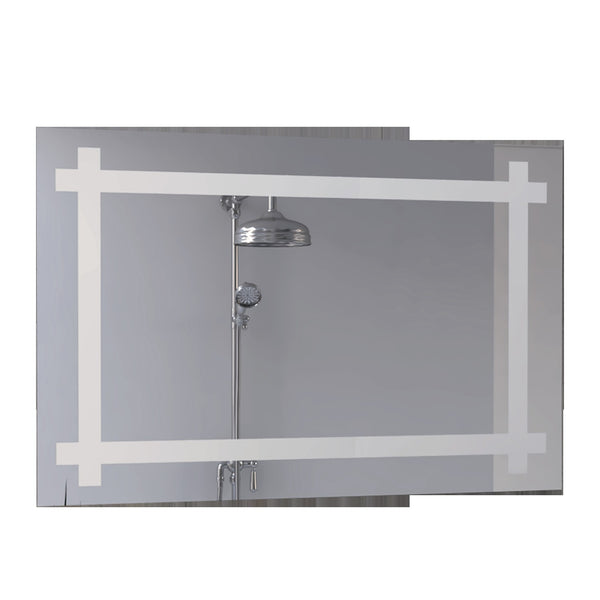 Modern Bold Rectangle Wall Mirror