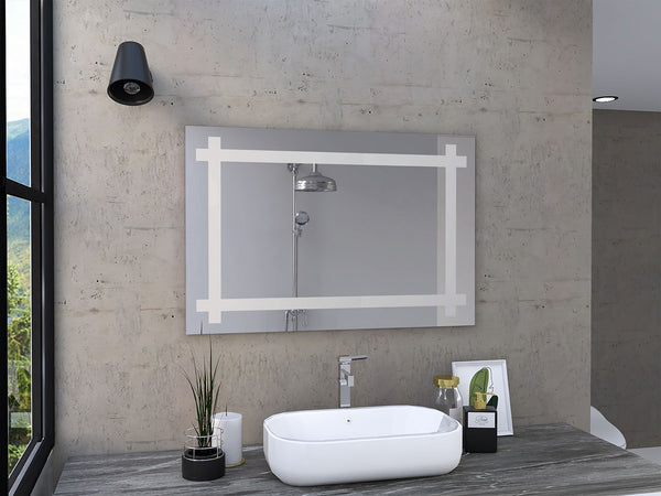 Modern Bold Rectangle Wall Mirror