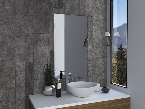 Modern Rectangle Shaped Wall Mirror