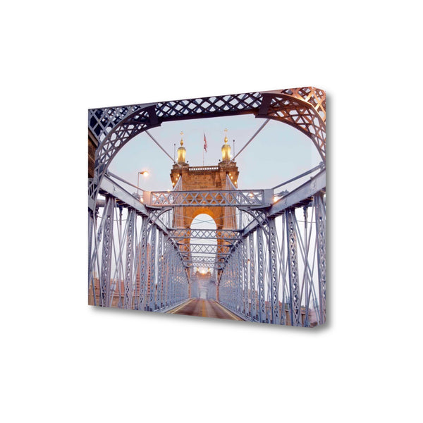 23" Spellbinding Suspension Bridge Giclee Wrap Canvas Wall Art