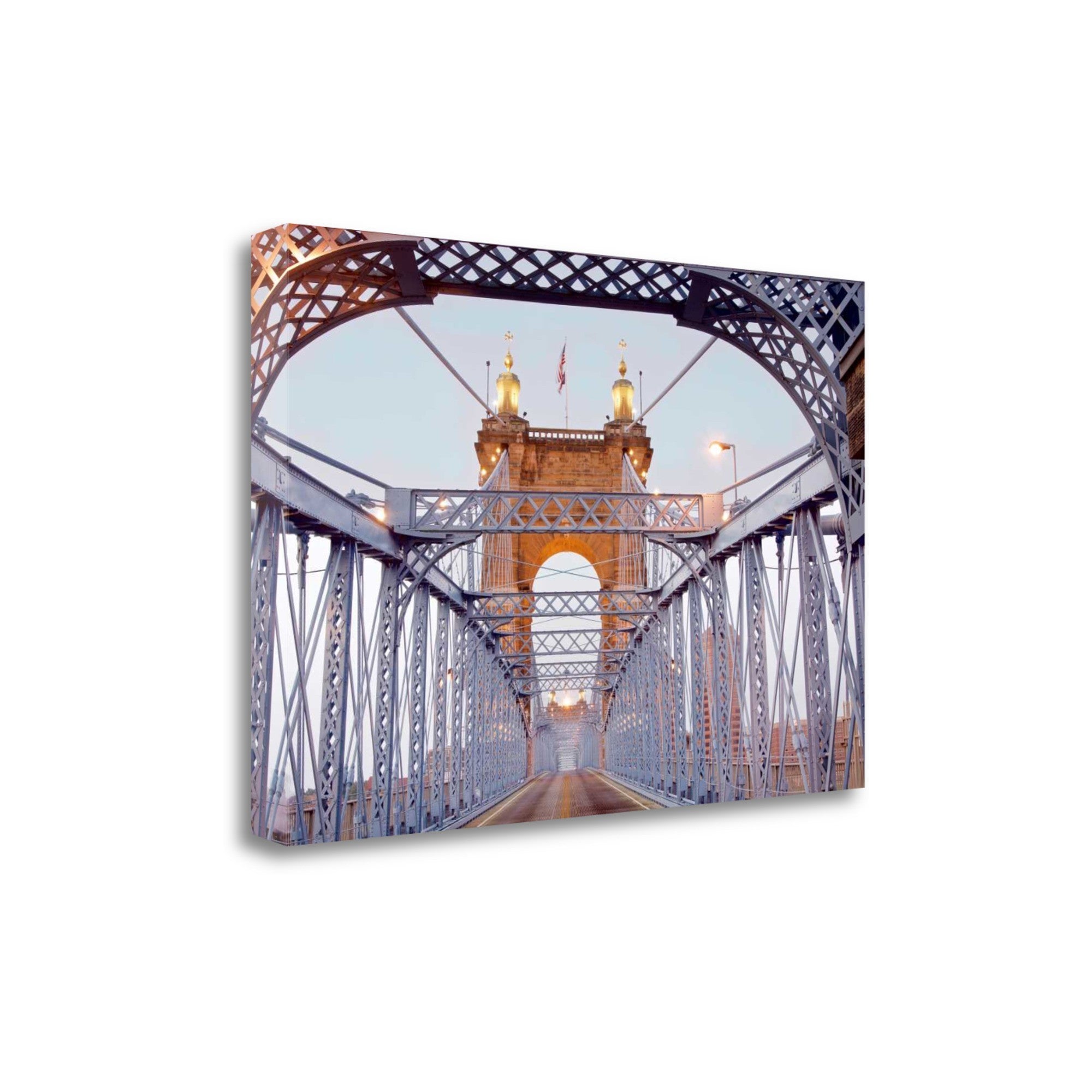 31" Spellbinding Suspension Bridge Giclee Wrap Canvas Wall Art