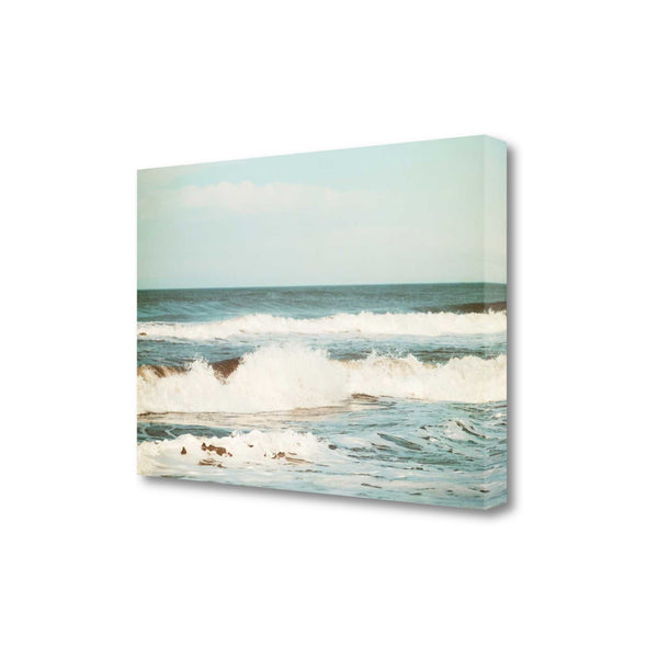 Crashing Ocean Waves 1 Giclee Wrap Canvas Wall Art