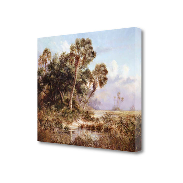 Palm Tree Everglades 1 Giclee Wrap Canvas Wall Art