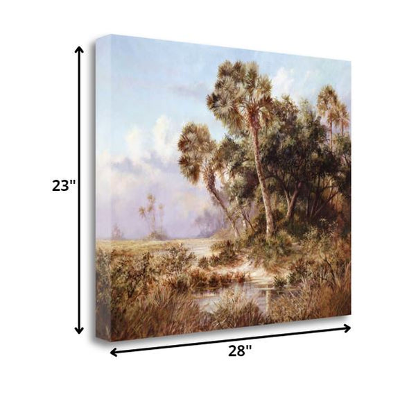 Palm Tree Everglades 2 Giclee Wrap Canvas Wall Art