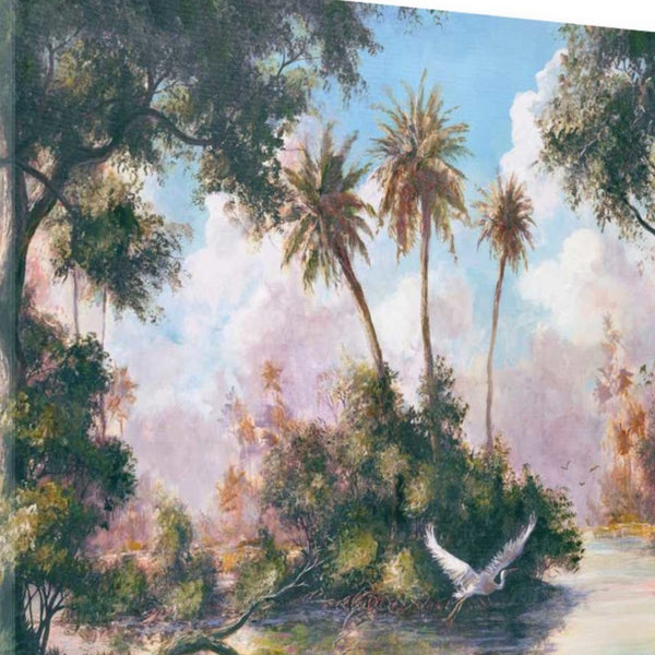 Tropical Everglades 1 Giclee Wrap Canvas Wall Art