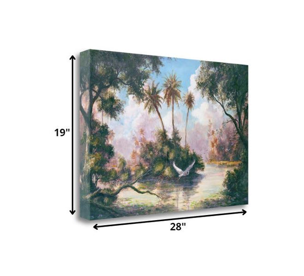 Tropical Everglades 2 Giclee Wrap Canvas Wall Art