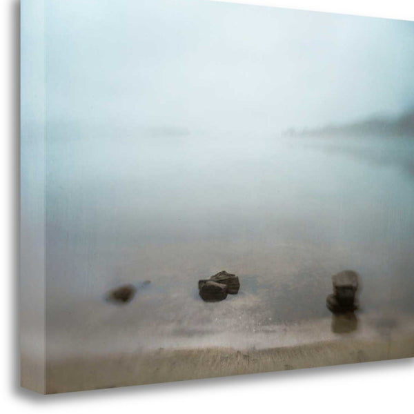 36" Calming Water's Edge Giclee Wrap Canvas Wall Art