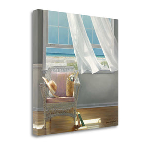 Relaxing Corner at Beach House 1 Giclee Wrap Canvas Wall Art