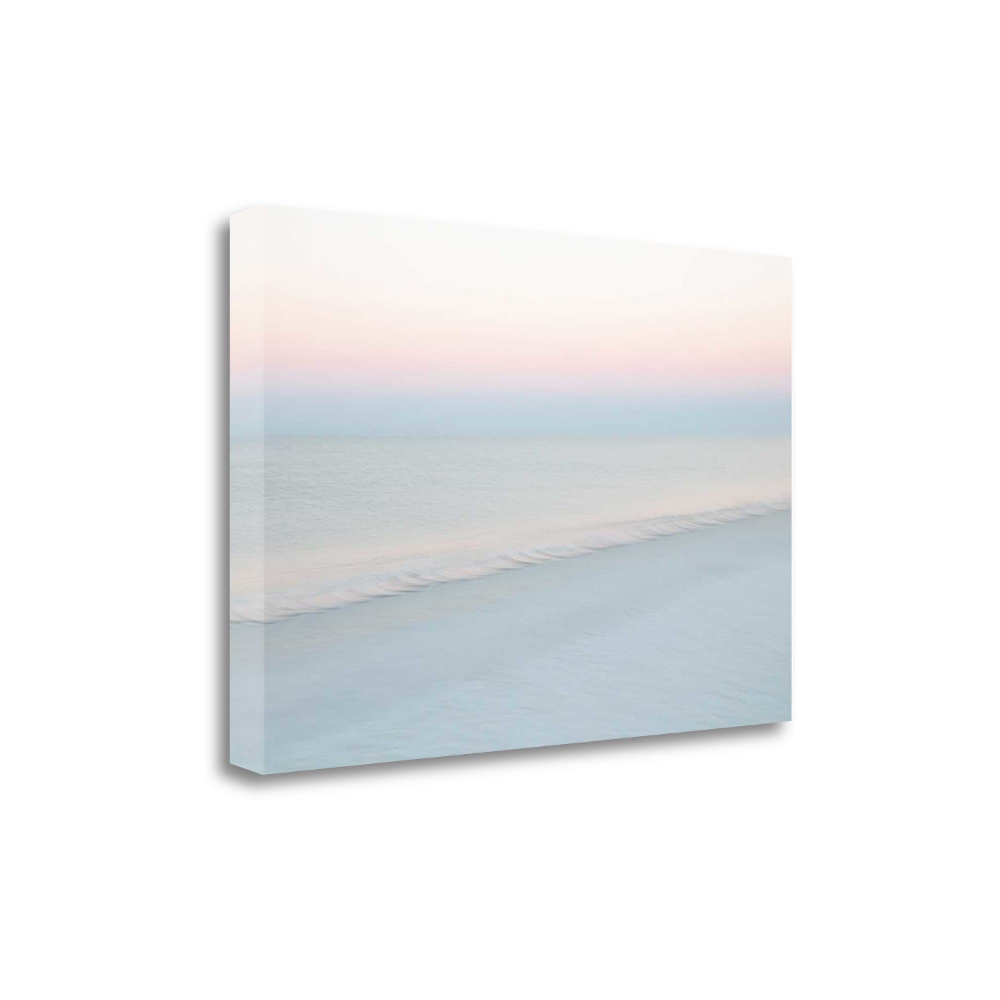 22" Cotton Candy Beach Sky 1 Giclee Wrap Canvas Wall Art