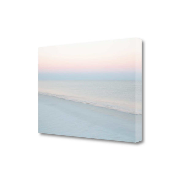 26" Cotton Candy Beach Sky 2 Giclee Wrap Canvas Wall Art