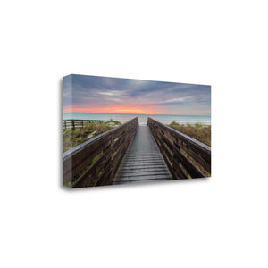 Beach Entrance 1 Giclee Wrap Canvas Wall Art