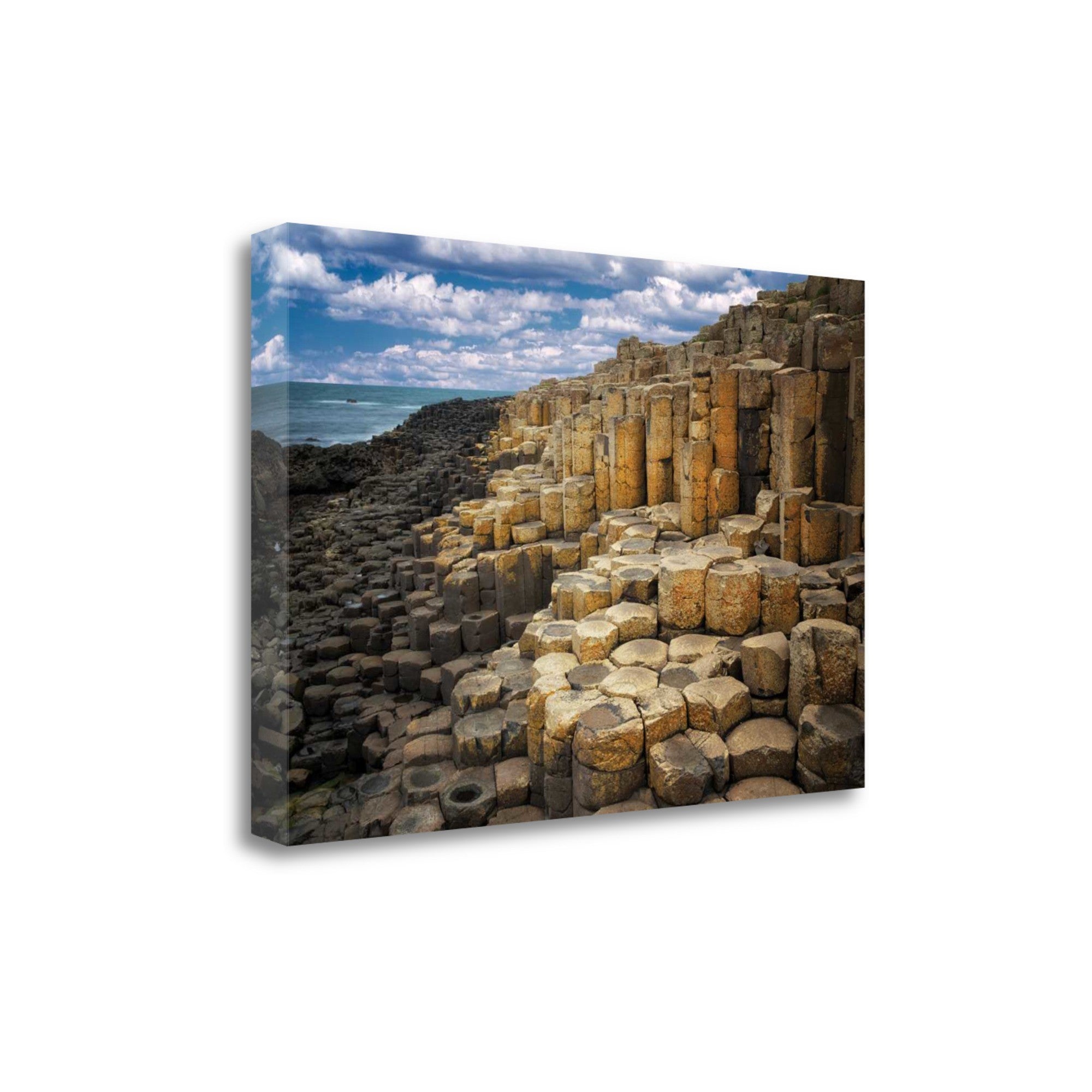 24" Rocks by the Ocean Landscape Gallery Wrap Canvas Wall Art