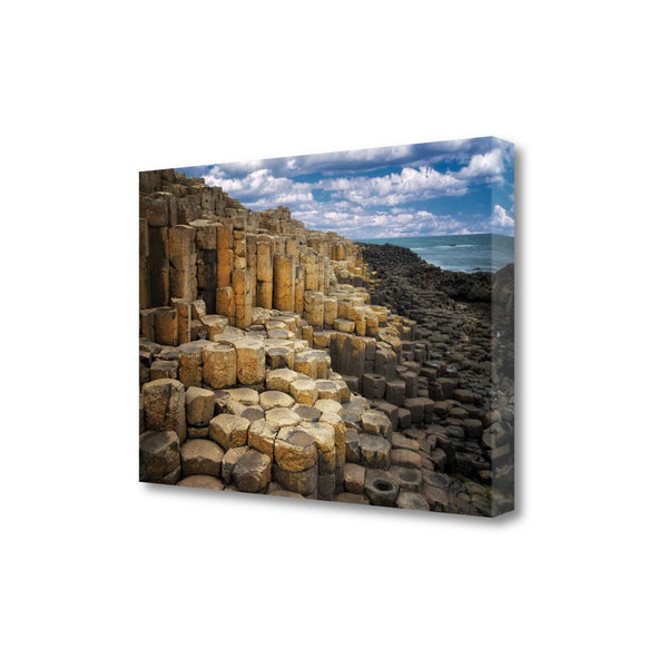 24" Rocks by the Ocean Landscape Gallery Wrap Canvas Wall Art