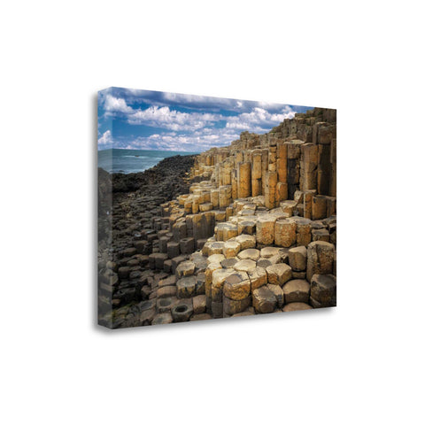 24" Rocks by the Ocean Landscape Gallery Wrap Canvas Wall Art