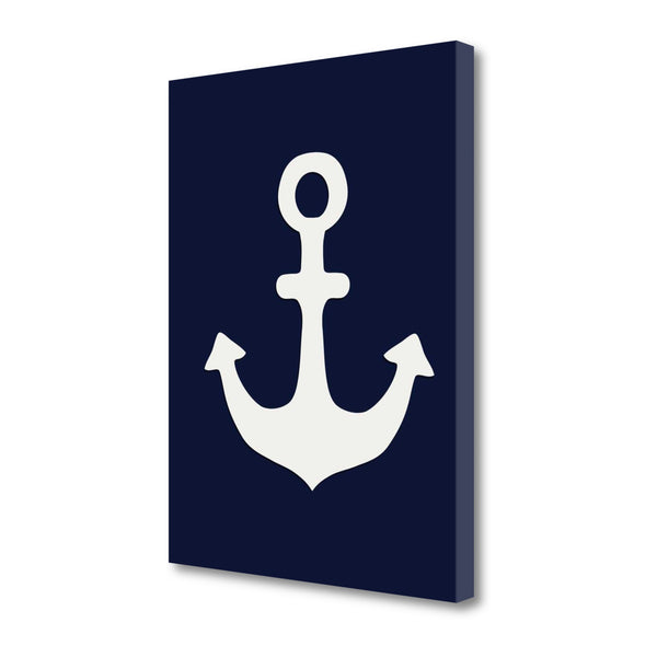 16" Anchor's Down Giclee Wrap Canvas Wall Art