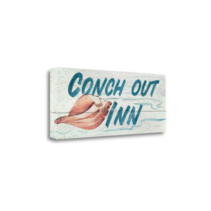 32" Conch Out Inn 2 Giclee Wrap Canvas Wall Art