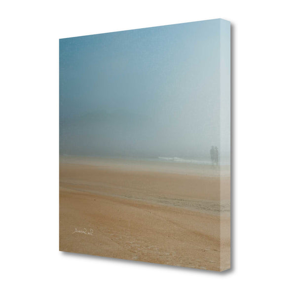 20" Calming Beach Stroll Giclee Print on Gallery Wrap Canvas Wall Art